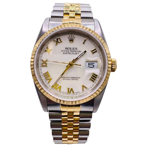 classic oyster two tone rolex watch|Rolex two tone oyster perpetual.